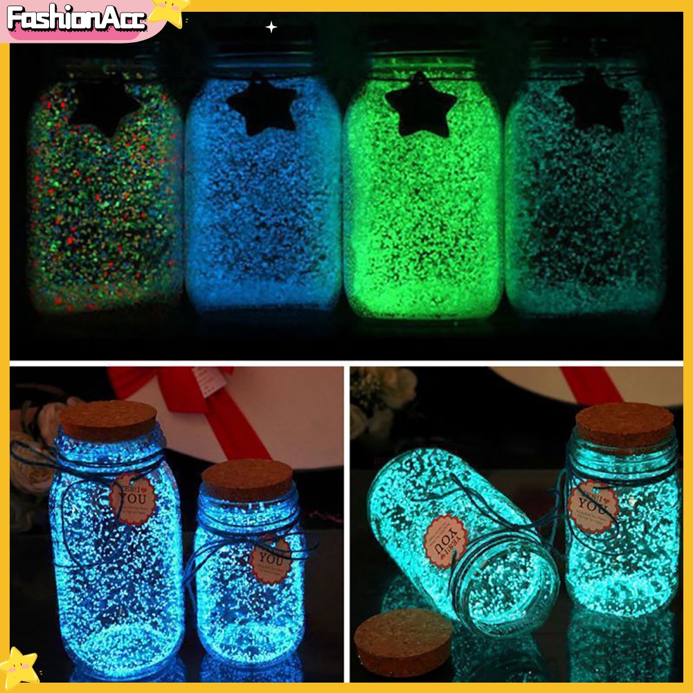 Túi 10g Hạt Phát Quang Trang Trí Bể Cá