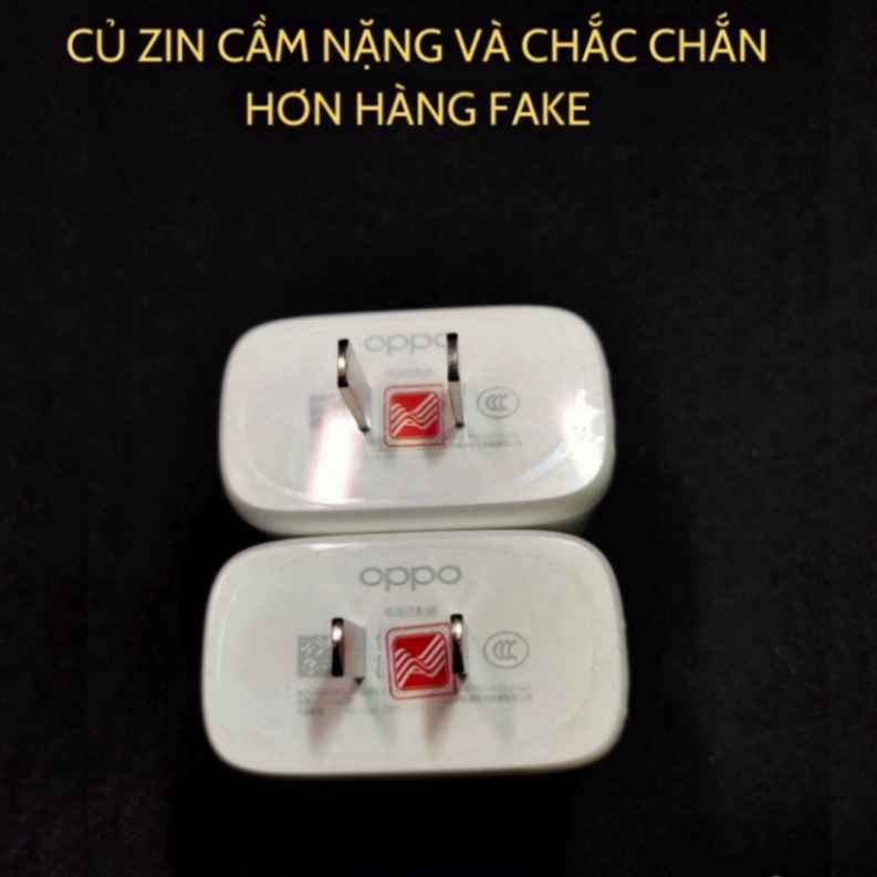 Bộ Sạc Cáp 65W SUPER VOOC 2.0 Oppo Find X2 Chính Hãng Bảo Hành 12 Tháng