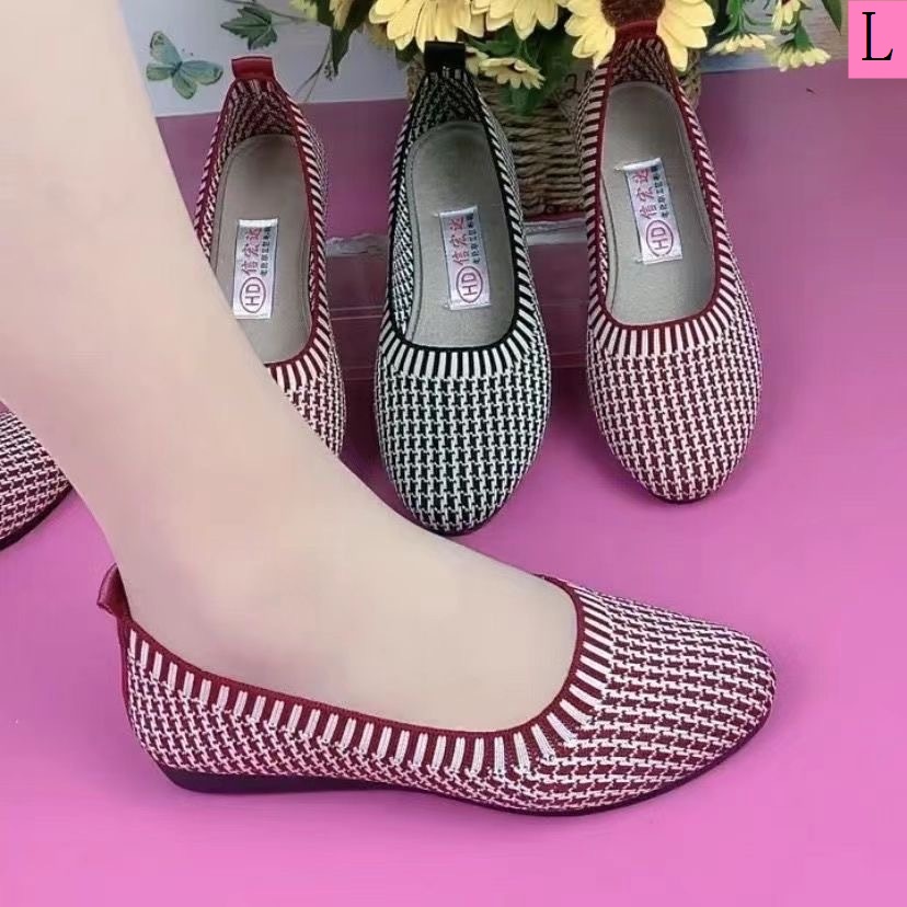 Giày Vải Lưới Đế Mềm Thoáng Khí Phong Cách Bắc Kinh Cổ Điển Cho Nữ