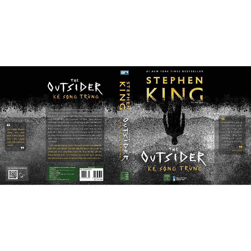 Sách - The Outsider - Kẻ Song Trùng - Stephen King - 1980 Books