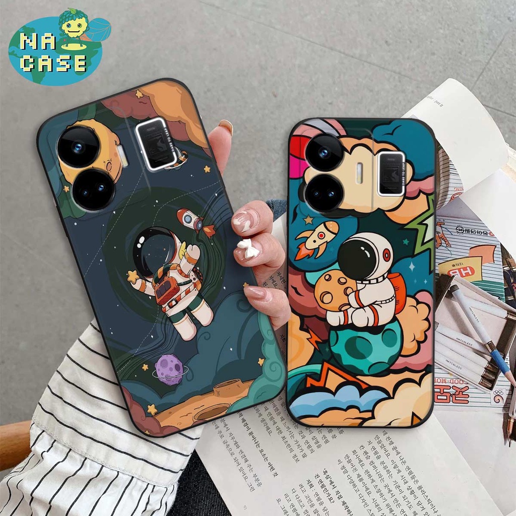Ốp TPU dẻo Realme GT Neo 5 / Neo5 SE Silicon hình phi hành gia, rẻ đẹp
