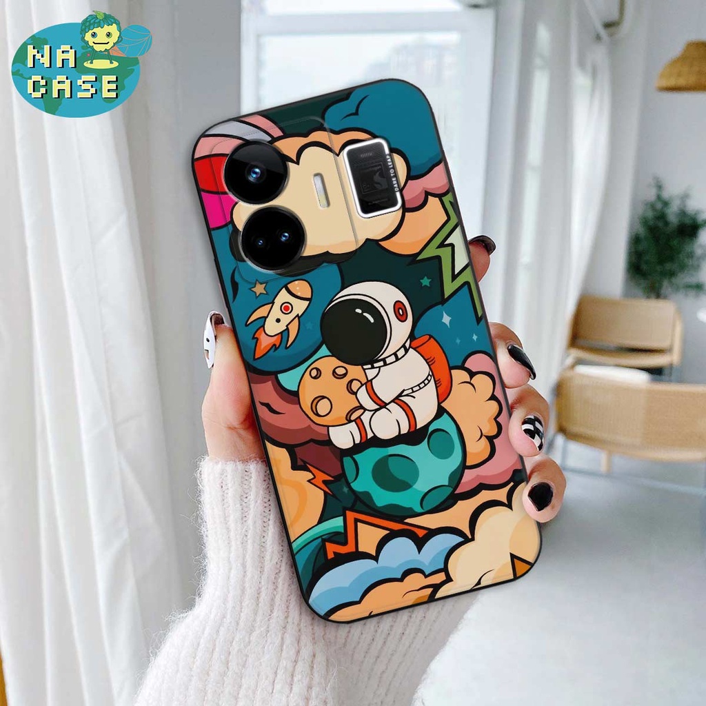 Ốp TPU dẻo Realme GT Neo 5 / Neo5 SE Silicon hình phi hành gia, rẻ đẹp