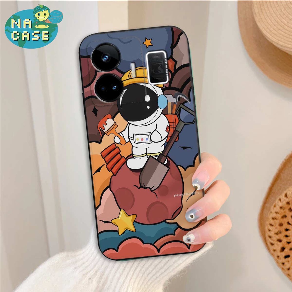 Ốp TPU dẻo Realme GT Neo 5 / Neo5 SE Silicon hình phi hành gia, rẻ đẹp
