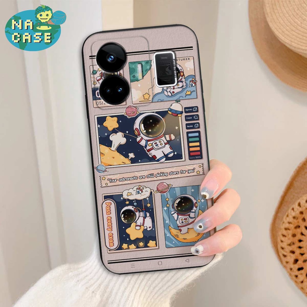 Ốp TPU dẻo Realme GT Neo 5 / Neo5 SE Silicon hình phi hành gia, rẻ đẹp