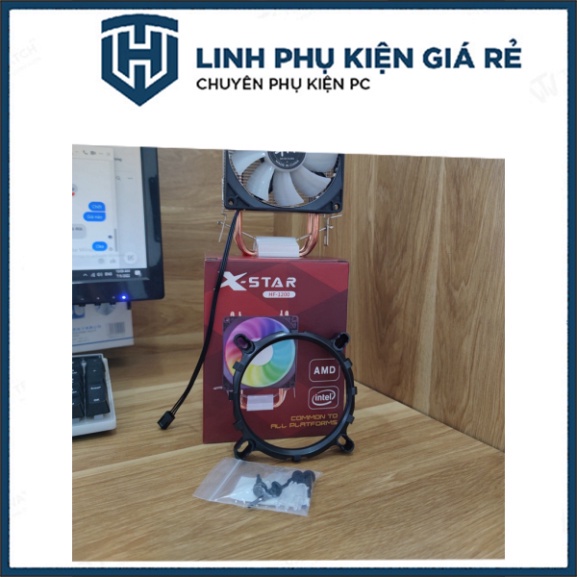 Quạt khuếch tán nhiệt lượng Fan CPU Xstar HF1200-Hiệu năng cao bảo hành chánh hãng 3 tháng