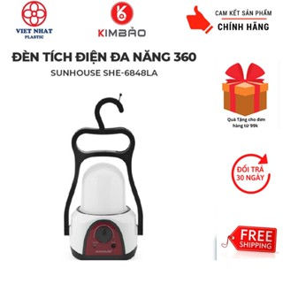 Đèn tích điện đa năng 360 SUNHOUSE SHE-6848LA