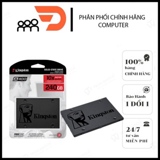  Ổ Cứng SSD KINGSTON 120GB 240GB A400 Hàng Mới Bảo Hành 36 Tháng Lỗi 1 Đổi 1 