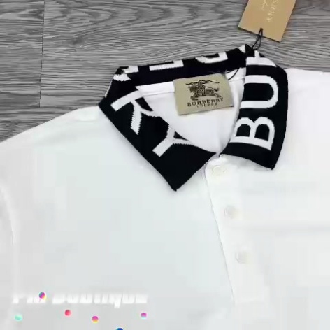 Áo polo nam BBR cotton cá sấu 100% Trơn Pha Dệt Chữ Quanh Cổ Kiểu Dáng Basic Siêu Cháy Phố 2023