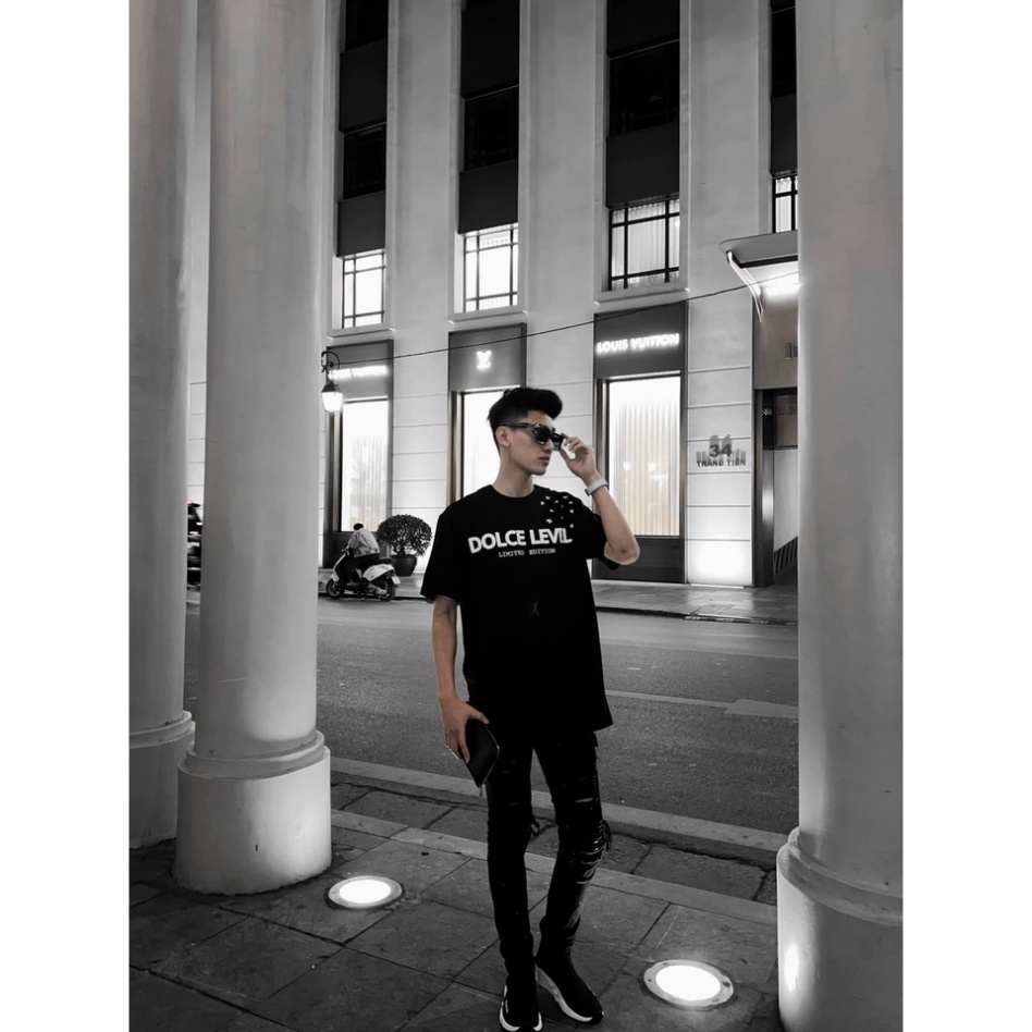 Áo ThunDOLCE LEVEL, DG Ngôi Sao  Siêu Chất Cực Đẹp Cực Bền Áo Cộc Tay Hottrend Hè 2023