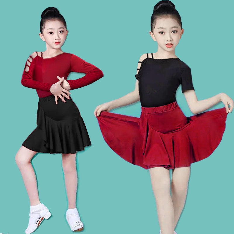 Đầm Khiêu Vũ Latin Thời Trang Mùa Xuân Dành Cho Bé Gái 7.18