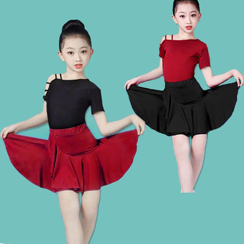 Đầm Khiêu Vũ Latin Thời Trang Mùa Xuân Dành Cho Bé Gái 7.18