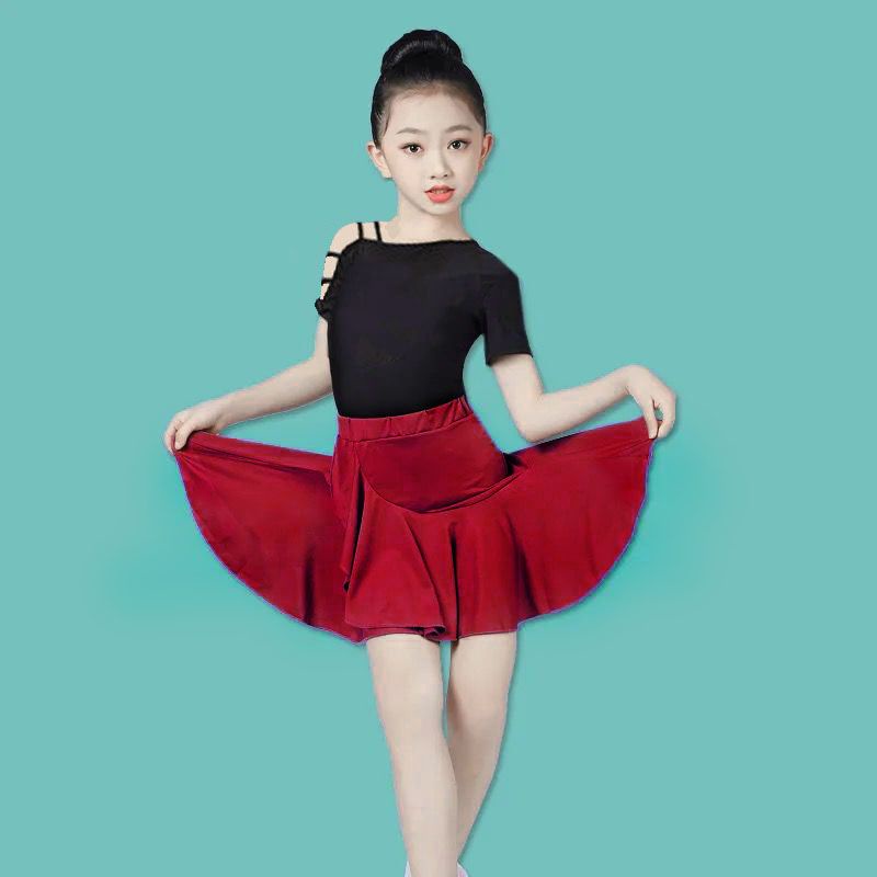 Đầm Khiêu Vũ Latin Thời Trang Mùa Xuân Dành Cho Bé Gái 7.18