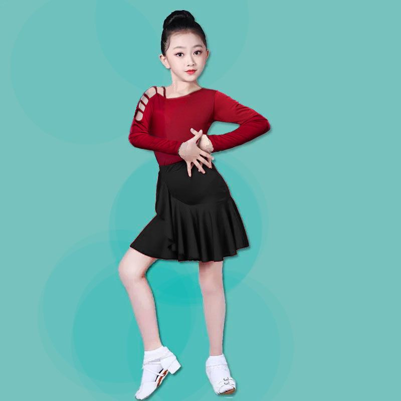 Đầm Khiêu Vũ Latin Thời Trang Mùa Xuân Dành Cho Bé Gái 7.18