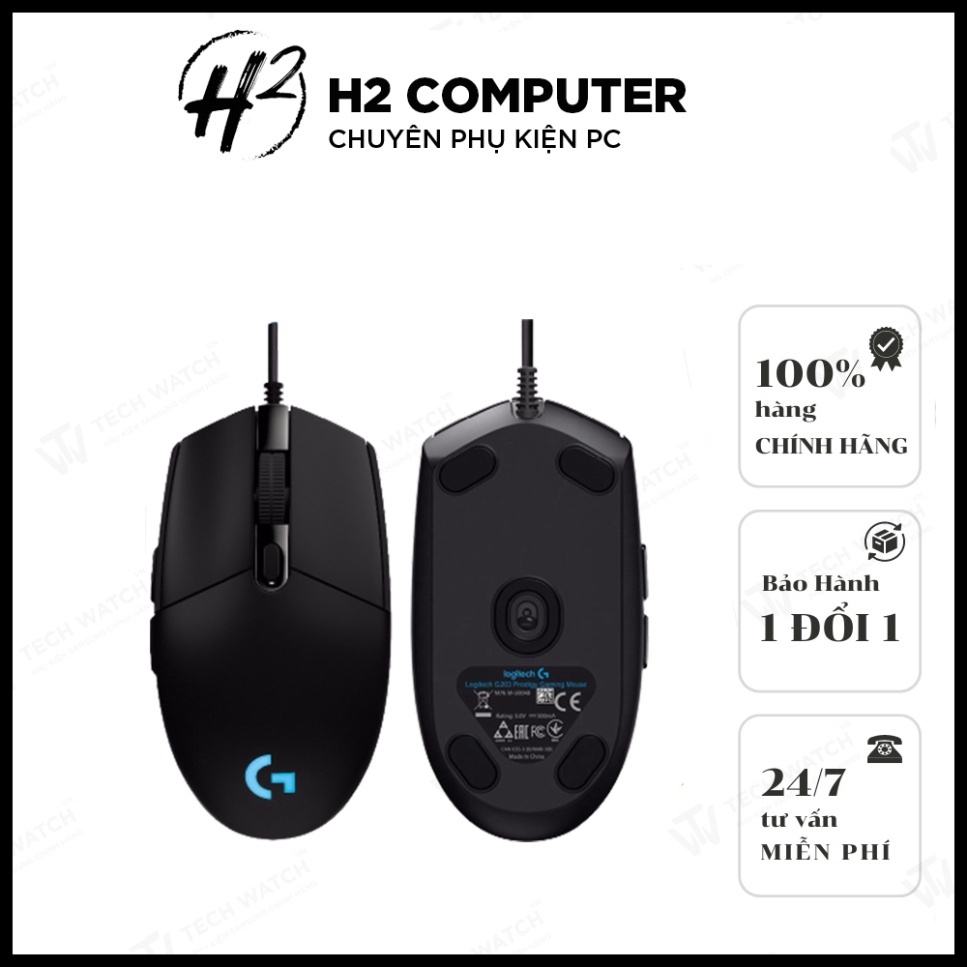 Chuột Gaming Chuột game Play Logitech G102 Led RGB 8000DPI  - Hàng nhập vào Loại 1
