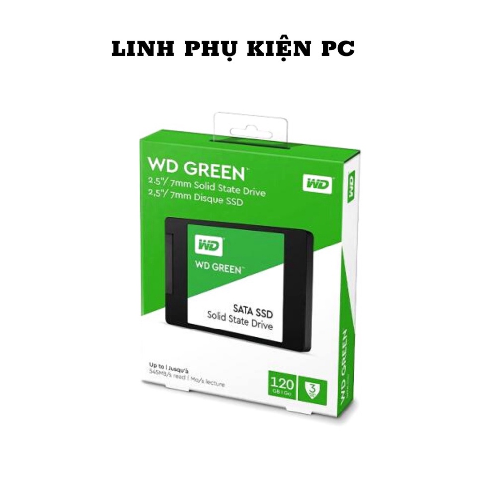 Ổ Cứng SSD WD Green 240GB hàng mới Bảo Hành 36 tháng