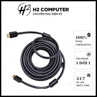 Dây hdmi tròn goldtech 1.5m / 3m / 5m - chuẩn 1.4 full hd
