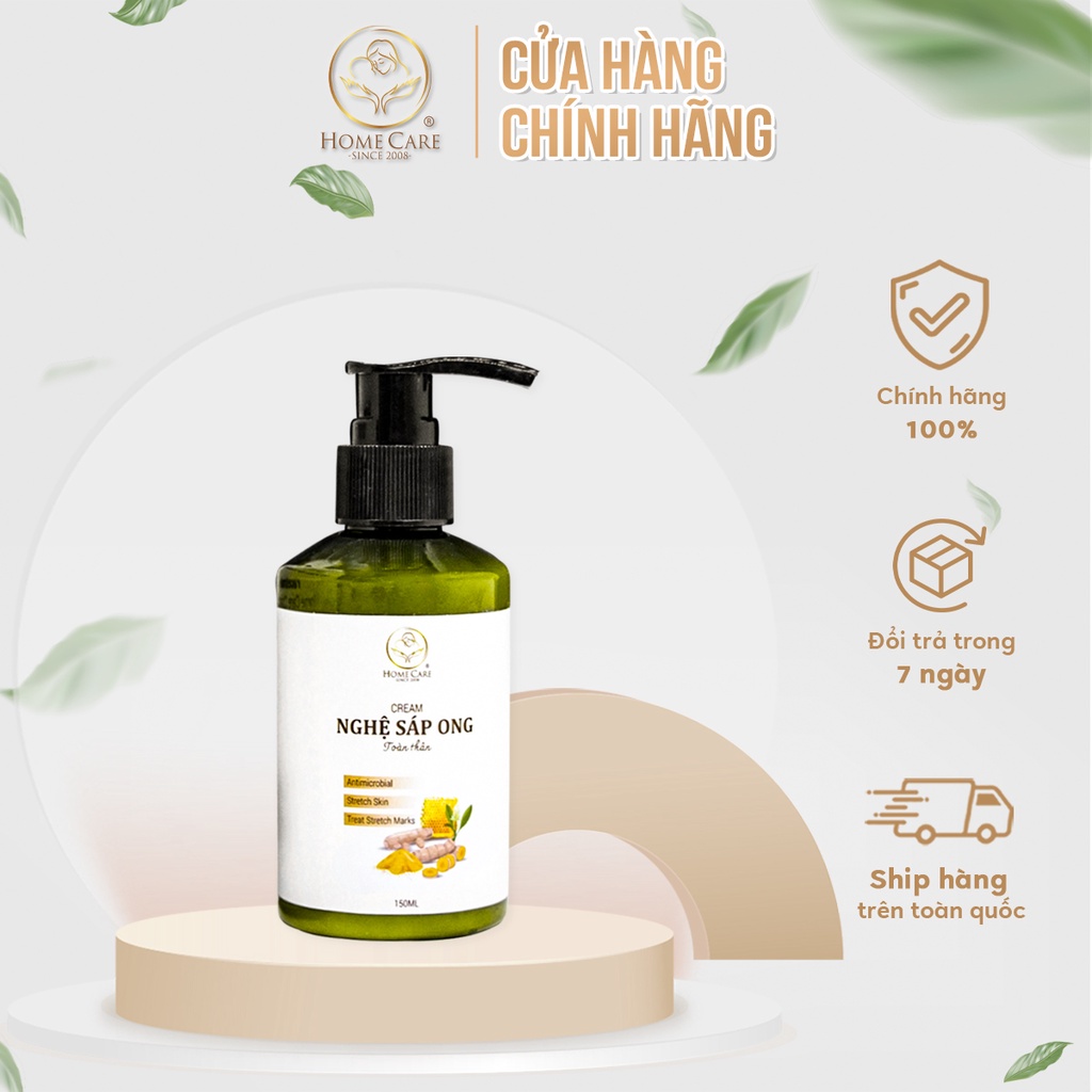 Kem nghệ sáp ong, giúp sáng da, mịn da cho mẹ bầu sau sinh 150ml