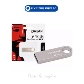 USB 64GB KINGSTON SE9 Vỏ Thép (hàng đủ dung lượng)