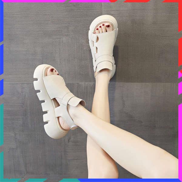 Giày Sandal Thể Thao Bằng Da Thật Đế Dày Siêu Mềm Siêu Nhẹ Thời Trang Mùa Hè 2023