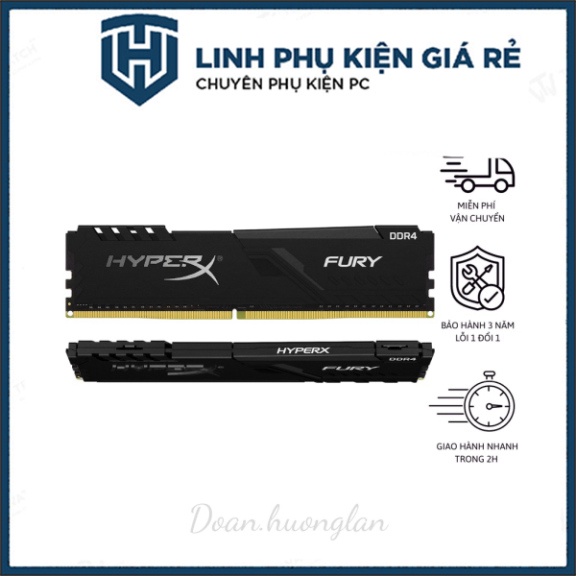 [freeship] Ram PC DDR4 Kingston HyperX Fury 16GB Bus 2666(1*16gb) hàng mới 100% bh 36 tháng | BigBuy360 - bigbuy360.vn