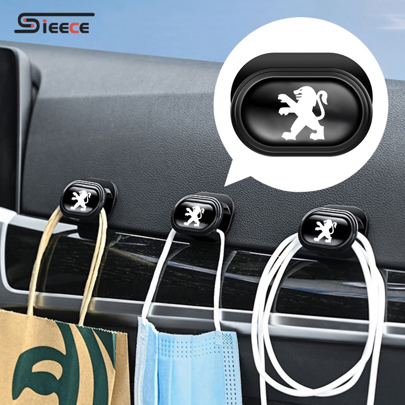 Sieece Móc Xe Ô Tô Mini Móc Treo Đồ Ô Tô Trang Trí NộI ThấT Ô Tô Cho Peugeot 3008 2008 5008 308 307