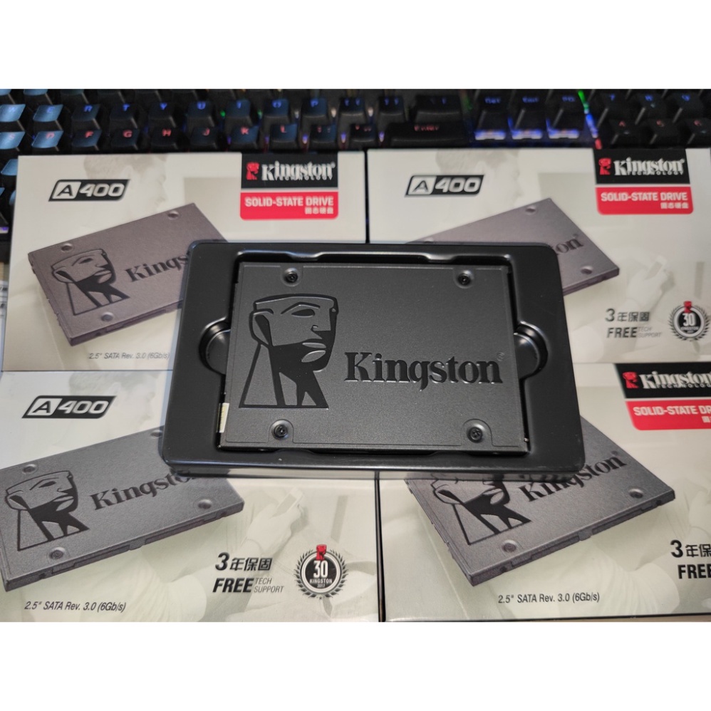 Ổ cứng SSD Kingston A400 240Gb 2.5" SATA 3.0 6Gb/giây (SA400S37/240G) - BH 3 Năm Lỗi 1 Đổi 1 Kingston A400 240Gb 2 | BigBuy360 - bigbuy360.vn