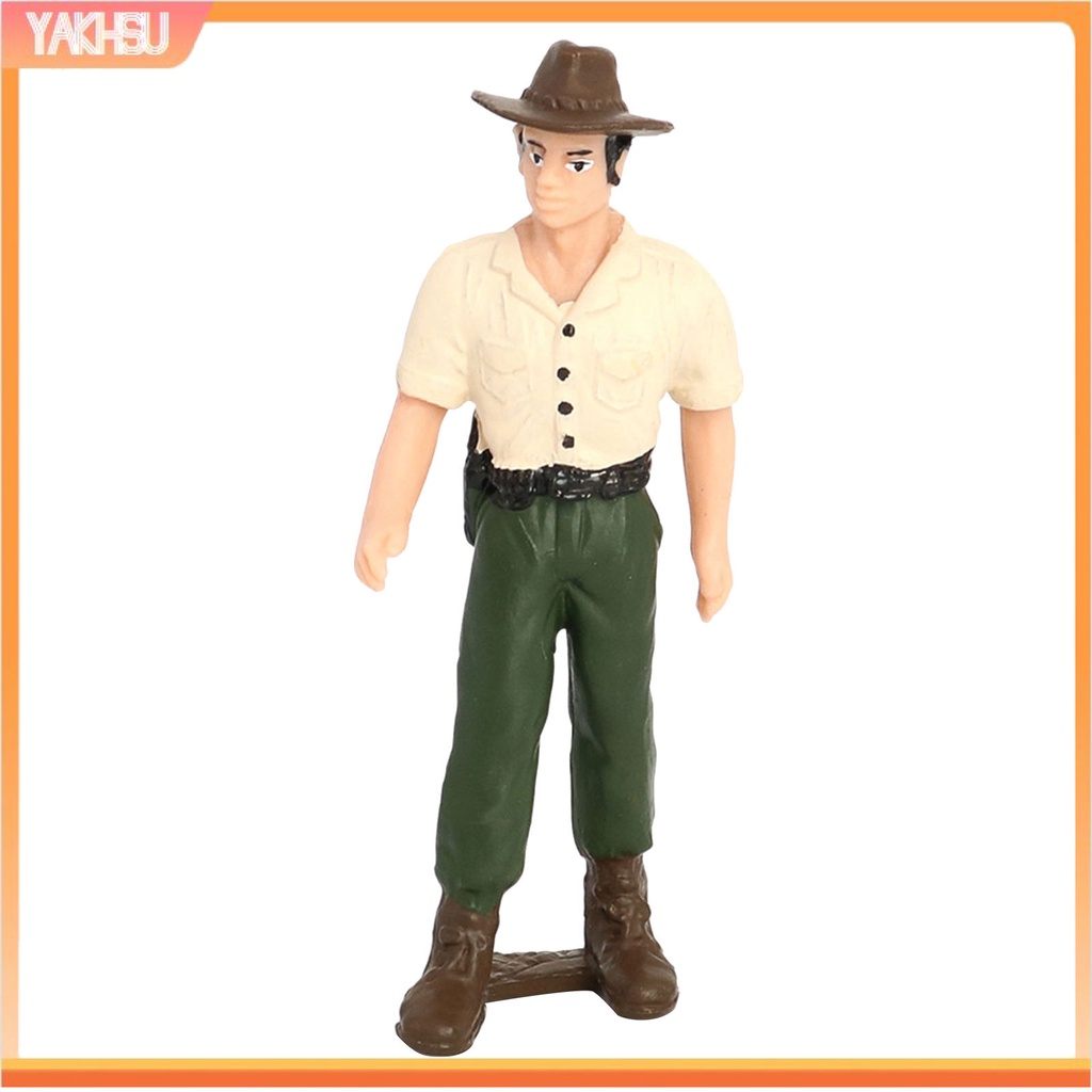 Mô hình nhân vật nông dân trong nông trại bằng nhựa PVC độc đáo