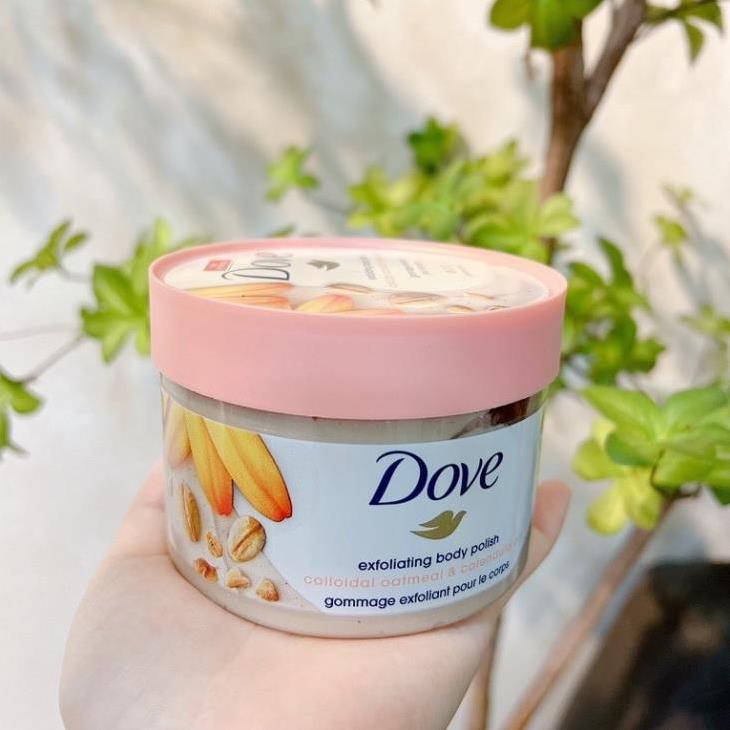 Tẩy Tế Bào Chết Dove Lựu và Macca Bản Mỹ 298gr