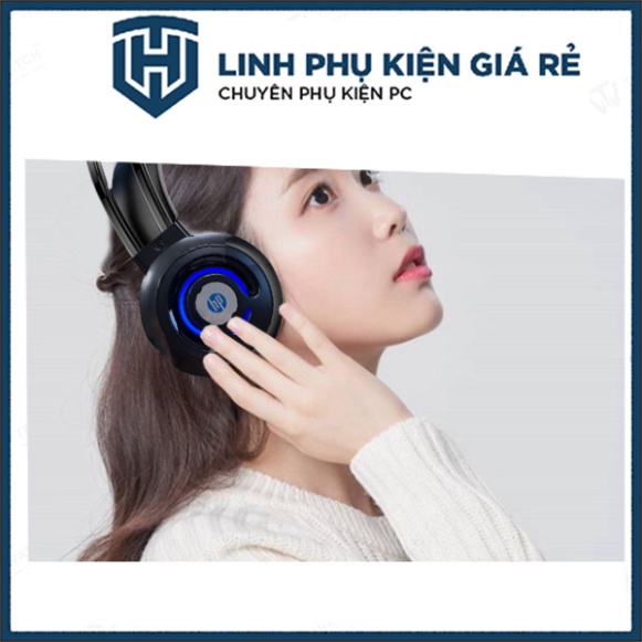 Headphone chuyên game hàng hiệu HP 7.1 có led mic siêu đẹp giá siêu rẻ