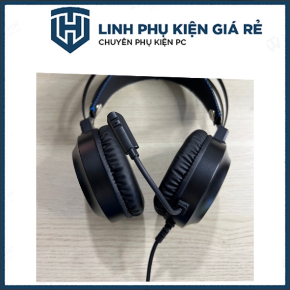 Headphone chuyên game hàng hiệu HP 7.1 có led mic siêu đẹp giá siêu rẻ