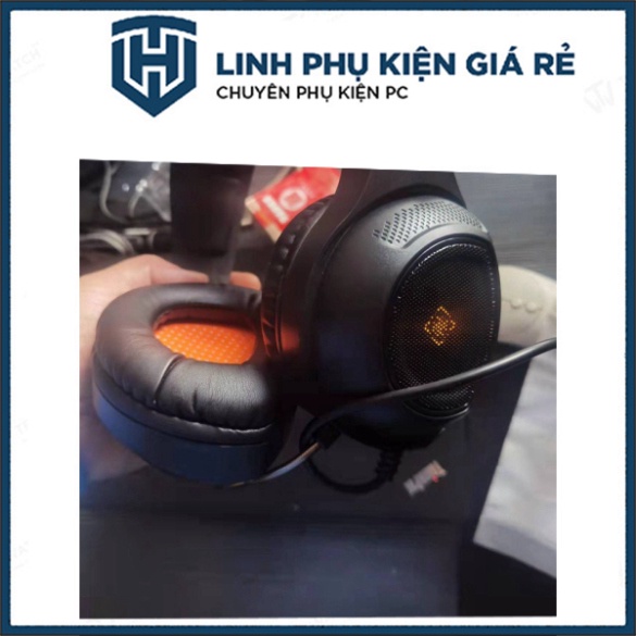 Tai nghe game giá cả tương đối mềm DH210 led bảy màu jack tham gia 3.5 truyền thống