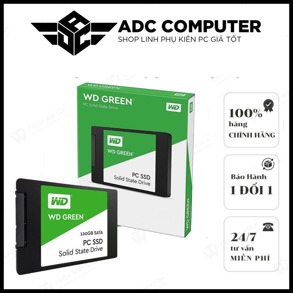 Ổ Cứng SSD WD Green 240GB hàng mới BH 36 tháng | BigBuy360 - bigbuy360.vn