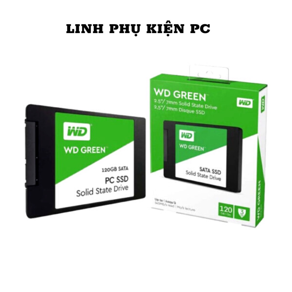 Ổ Cứng SSD WD Green 240GB hàng mới BH 36 tháng