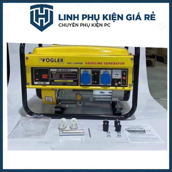 Máy phát điện người thương ,Máy phát điện VOGLER EC3500CX Giật Tay hiệu suất 3.5k