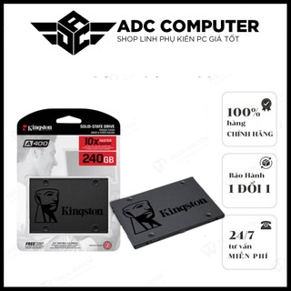 Ổ Cứng SSD KINGSTON 120GB 240GB A400 Hàng Mới BH 36 Tháng Lỗi 1 Đổi 1