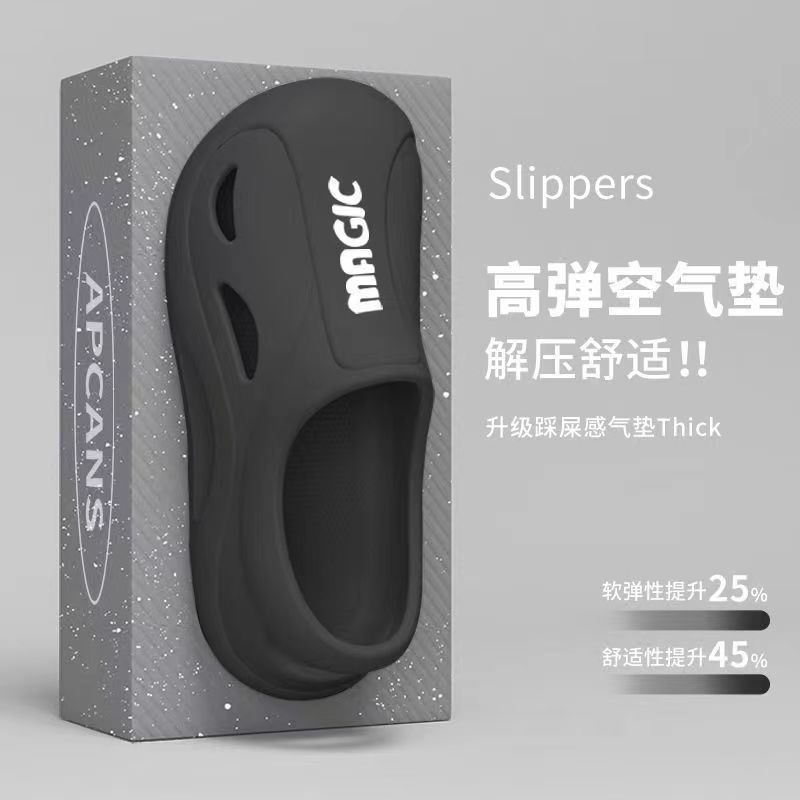 Giày Sandal Đế Dày Bằng EVA Chống Trượt Chống Thấm Nước Phong Cách Mới Dành Cho Nam Đi Biển Mùa Hè