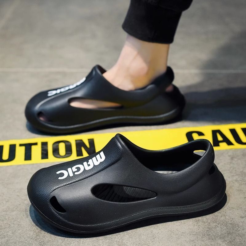 Giày Sandal Đế Dày Bằng EVA Chống Trượt Chống Thấm Nước Phong Cách Mới Dành Cho Nam Đi Biển Mùa Hè