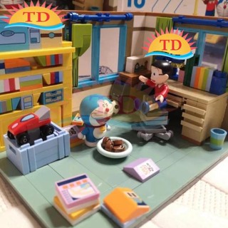 Bộ đồ chơi lắp ráp mô hình Doraemon dễ thương cho bé (Shop tại Sài Gòn)