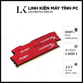 RAM máy tính cá nhân PC Kingston Hyper Fury White 8GB DDR3 Buss 1600 Hà Mới 100% | Bảo Hành 1 Đổi một trong các 36 Tháng