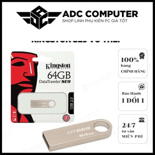 Usb 64gb kingston se9 vỏ thép