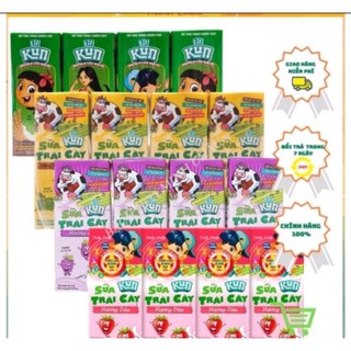 Thức uống dinh dưỡng hỗ trợ tăng chiều cao KUN hộp 180ml x48 hộp.