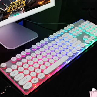 Bàn phím cơ HP gaming có đèn led 7 màu nhiều chế độ chỉnh phím tròn keyboard chơi game GK400Y [Hay]
