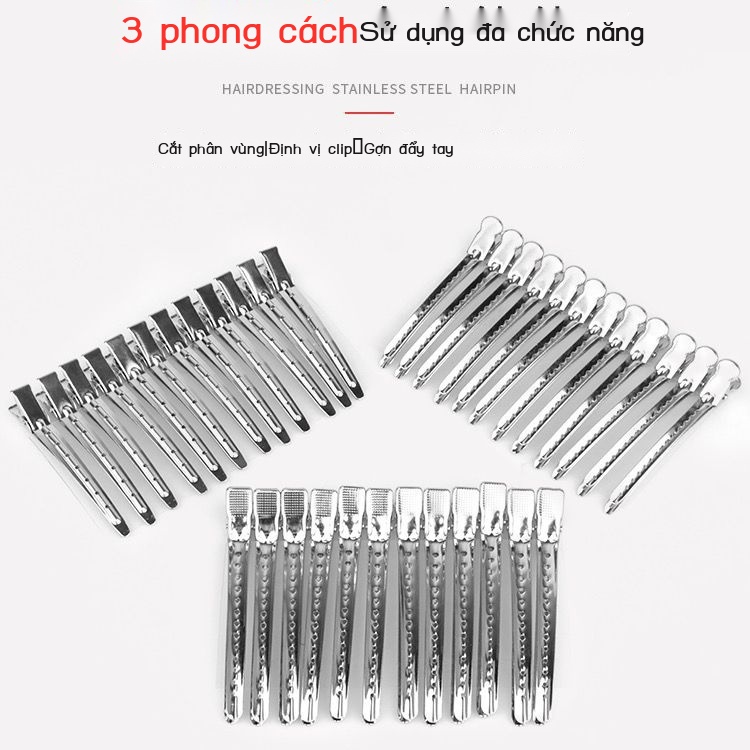 Kẹp Mỏ Vịt Cố Định Tạo Kiểu Tóc Chuyên Nghiệp