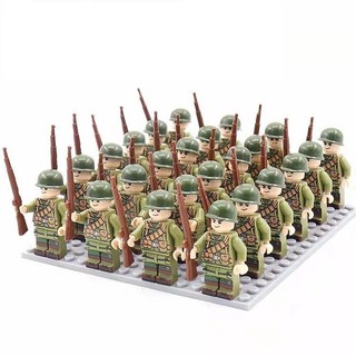 Đồ chơi lego quân đội hình vuông độc đáo