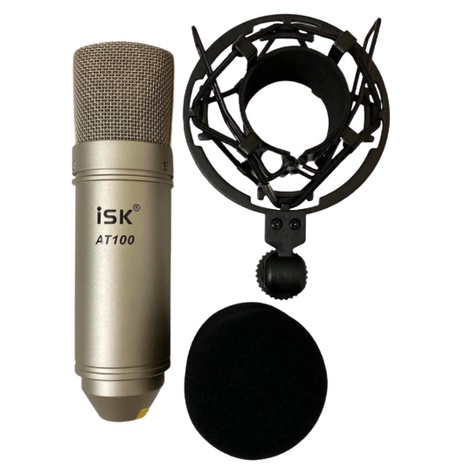 Micro thu âm ISK AT100 livestream karaoke chất lượng âm thanh hay [Mẫu hay] | BigBuy360 - bigbuy360.vn