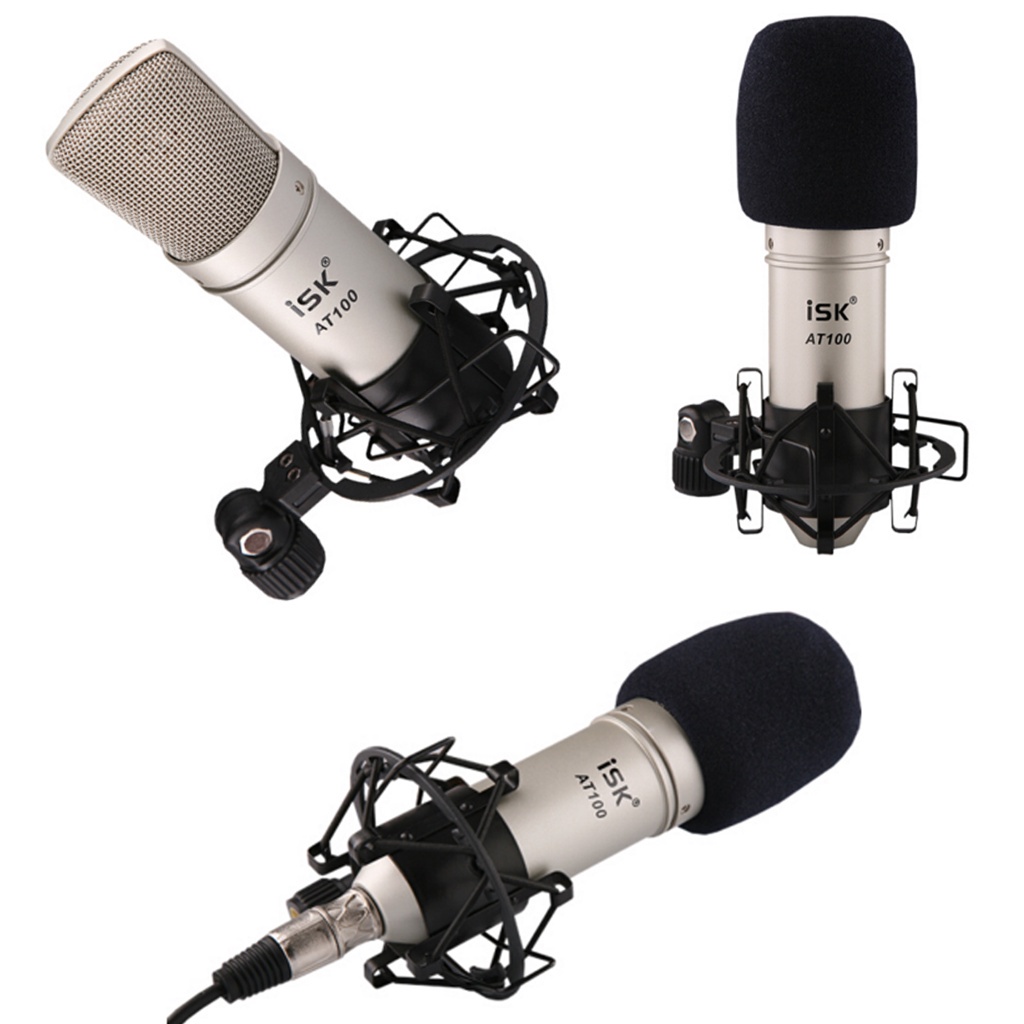 Micro thu âm ISK AT100 livestream karaoke chất lượng âm thanh hay [Mẫu hay] | BigBuy360 - bigbuy360.vn