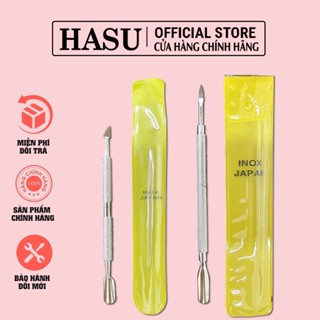  Cây đẩy da - cạo gel 2 đầu inox k gỉ 