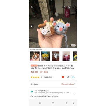 Túi đựng tỏi cho bé hình con gấu