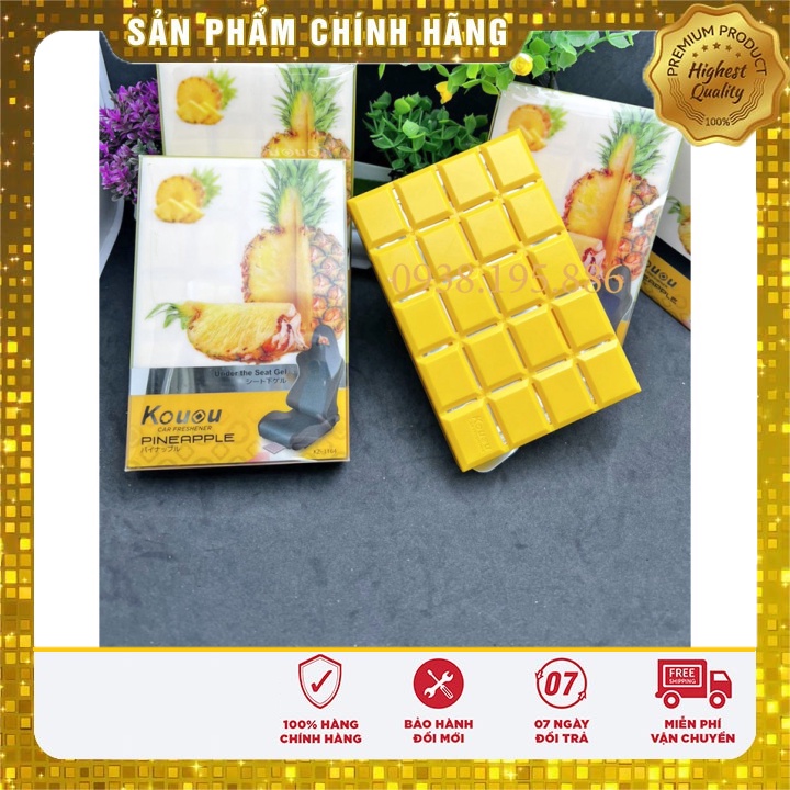 Khử mùi tạo hương Sáp dứa Kouou Nhật Bản khử mùi ô tô cực tốt thơm cực thơm.