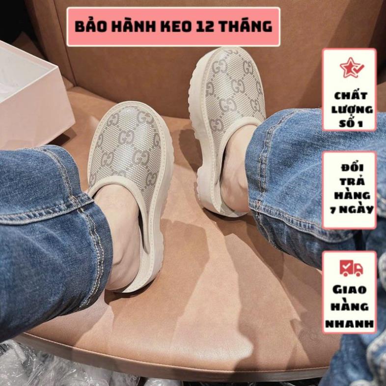 GIÀY SỤC NHỰA GC ĐẾ 7 PHÂN HÀNG QUẢNG CHÂU KÈM TÚI GIẤY SIÊU HOT